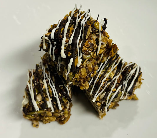 Musli-bites med sjokolade